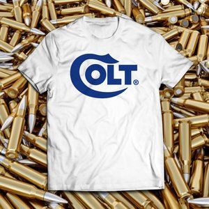 Colt White Range Logo Tee